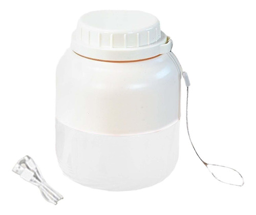 Exprimidor De Frutas De Mano, Minilicuadora Personal Blanco