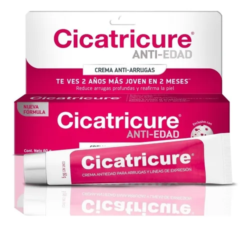 Crema Cicatricure Arrugas Y Lineas De Expresion X 60gr