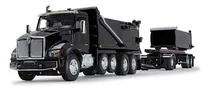 Comprar Por First Gear Blackkenworth T880 Rogue Dump & Rogue Transfe