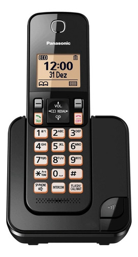 Telefone Panasonic Sem Fio 1.6g Kx-tgc350lab 1 Base 110v