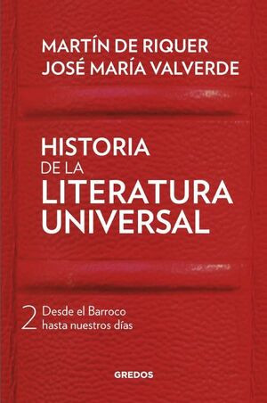 Libro Historia De La Literatura Universal Ii