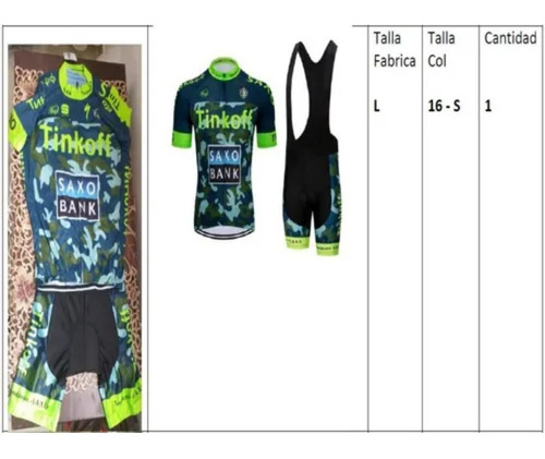 Traje De Ciclismo Corto Para Niños