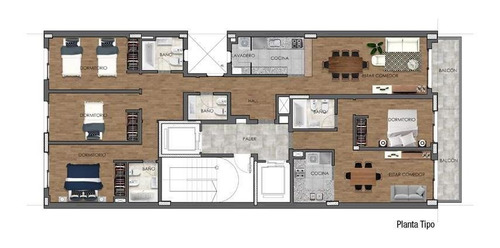 Imagen 8 de 10 de Venta Depto. 1 Dormitorio En Construcción, Av Pellegrini 2600 - Gazze