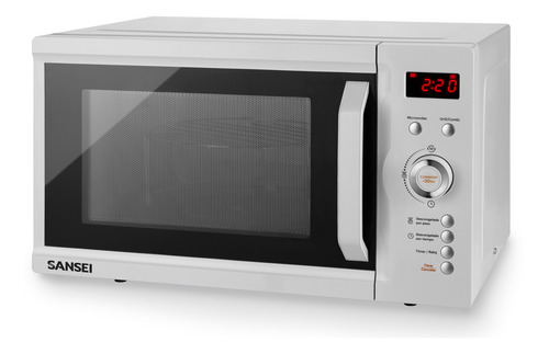 Imagen 2 de 2 de Microondas Grill Digital Sansei Mdgsa23npi 23l 800w