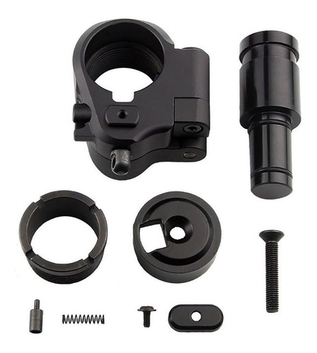 Adaptador Tube Stock Para Aeg Gbb M4 M16 Sr25 Airsoft