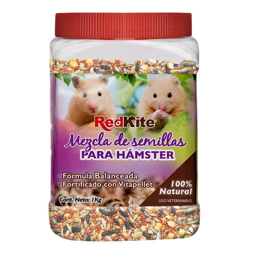 Mezcla De Semillas Para Hamsters 1kg Redkite 