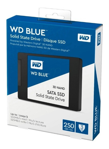 Disco Sólido Ssd Interno Western Digital Sn570 2.5 250gb
