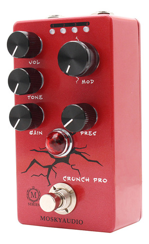 Pedal De Efectos Mini Stage Efector Distorsion Guitar Bypass