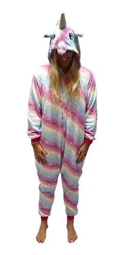 Pijamas De Invierno Enteros Estilo Kigurumi Adultos