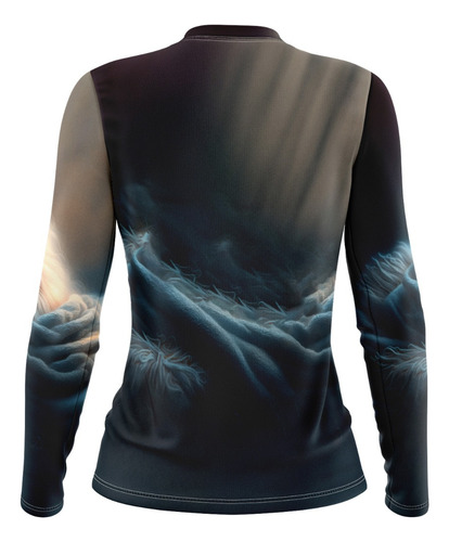 Imagen 2 de 2 de Remera Manga Larga Dama Gatito Peluche Mod 1