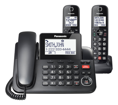 Teléfono Panasonic Kx-tgf852b Con Cable/inalámbrico Con Bloq