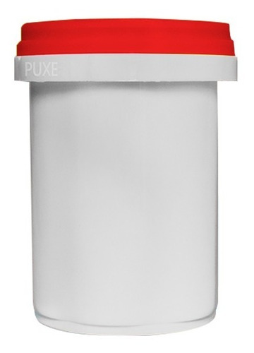 Pote Plástico Redondo Branco Pequeno Buffet 100ml - 200 Uni