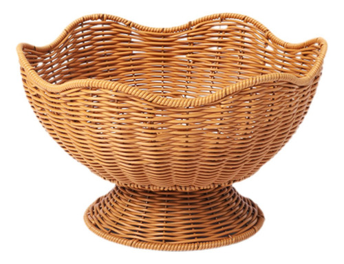 Cesta De Bocadillos, Canasta De Pan Con Tazón De 25x14cm