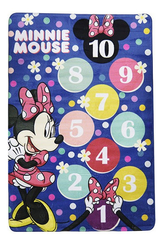 Alfombra Infantil De Disney Minnie Con Memoria 127 X 197 Cm