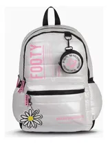 Comprar Footy Mochila De Espalda De 18 Big Kids Margarita F6033 Color Blanco\u002Frosa Diseño De La Tela Lisa