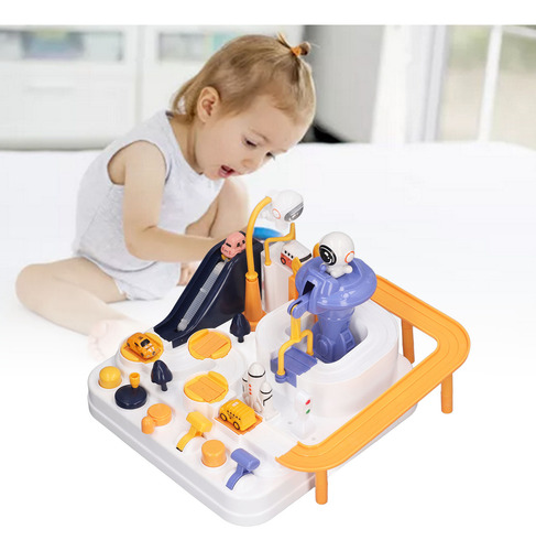 Pista De Carreras Educativa Temprana De Astronaut Car Advent