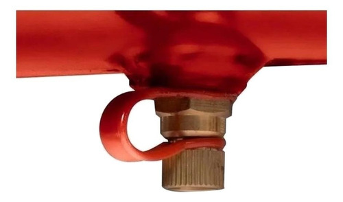 Imagen 2 de 2 de Compresor de aire eléctrico portátil Einhell TC-AC 190/24/8 rojo 127V 60Hz