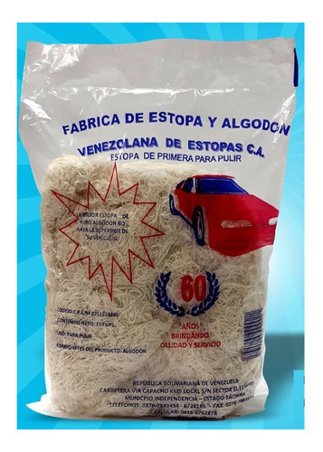 Estopa De Primera Marca Venezolana De Estopas Caja De 20 Paq