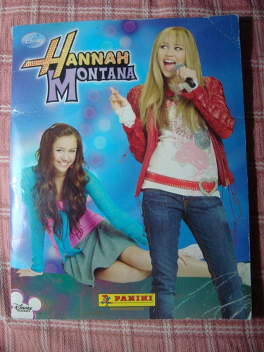 Album Hanna Montana 146 Figuritas Pegadas Con Póster