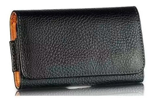 Funda con clip para Galaxy Note 3 S4 S3 Razr Nexus Xperia Lumia, color negro