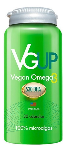 Omega 3 Up Vegan Dha 30 Capsulas Newscience Sabor Sin sabor