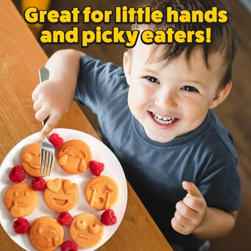 Mini Máquina De Hacer Gofres Con Emojis Para Un Desayuno Es
