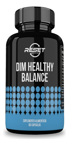 Reset Nutrition | DIM Healthy Balance | Equilibrio estrógenos| DIM diindolilmetano | 60 Cápsulas