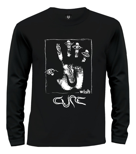 Camiseta Camibuzo Rock The Cure Hand