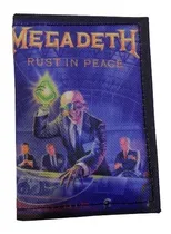 Comprar Billeteras De Megadeth Cordura Rockería Que Sea Rock