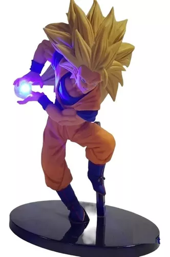 Boneco Goku Super Saiyajin 3 - Leia A Descrição