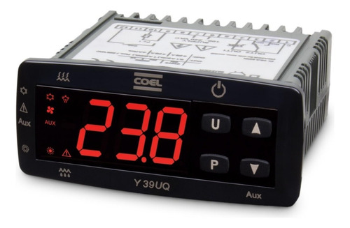 Termostato Digital Coel Y39uhqr Triac Chocadeira C/ Viragem