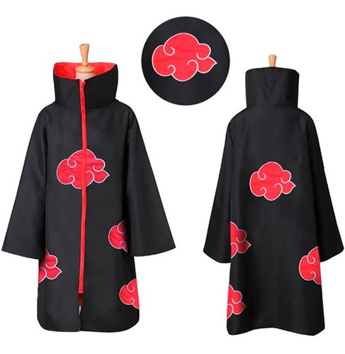 Imagen 2 de 5 de Capa Akatsuki Cosplay Naruto Shippuden