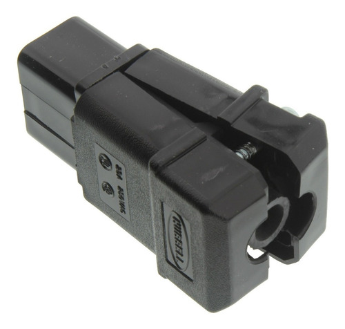 Imagen 2 de 2 de H320c Hubbell Conector Entrada Recta 2p 3h 20amp 250v