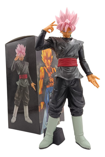 Figura Goku Black Super Saiyan Rose Dragon Ball 32cm