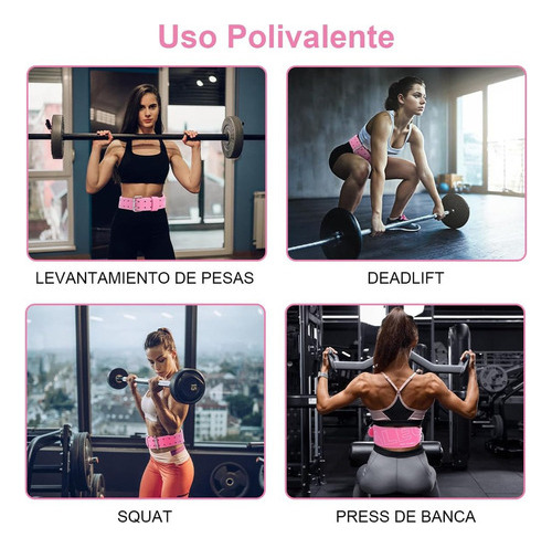 * . Cinturón For Pesas Acojinado, Cinturon Mujergym,fajas