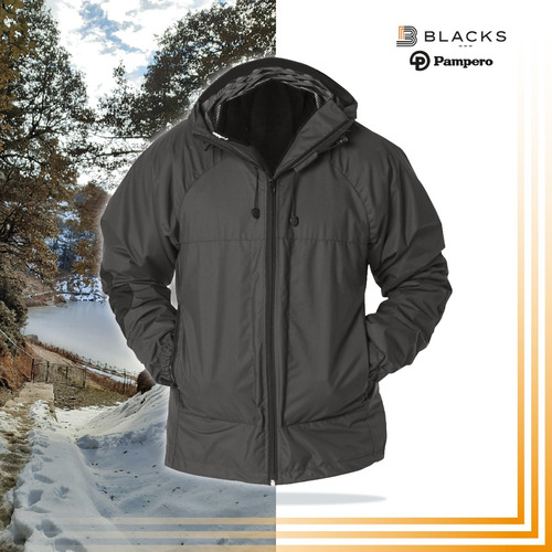 Imagen 8 de 10 de Campera Termica Rompeviento Pampero 3 En 1 Original