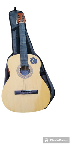 Guitarra 6 Cuerdas Con Su Respectiva Funda