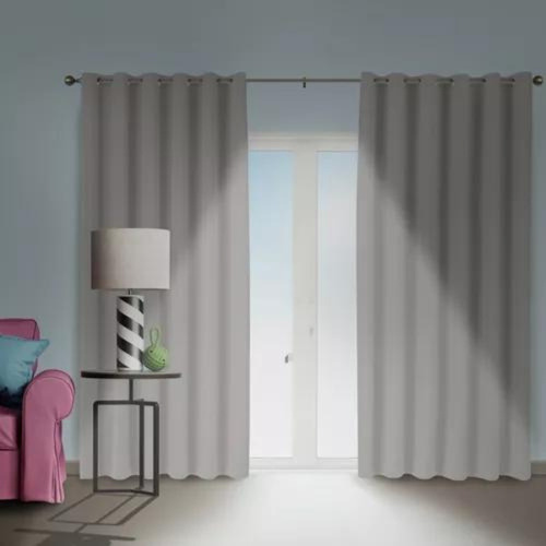 Cortina Blackout Com Ilhós Para Sala E Quarto 2m Altura