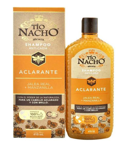 Shampoo Tío Nacho Aclarante 415ml 