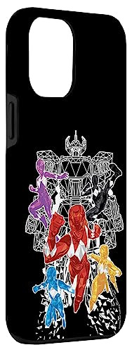 Funda Para iPhone 13 Pro Max Power Rangers Plastico-02