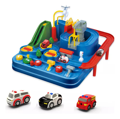 Coche Aventura Juguetes Pistas De Carreras Mini Juego