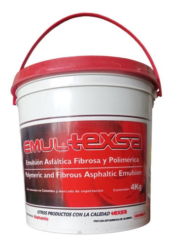  Emulsion Asfaltica Texsa Galon 4 Kg