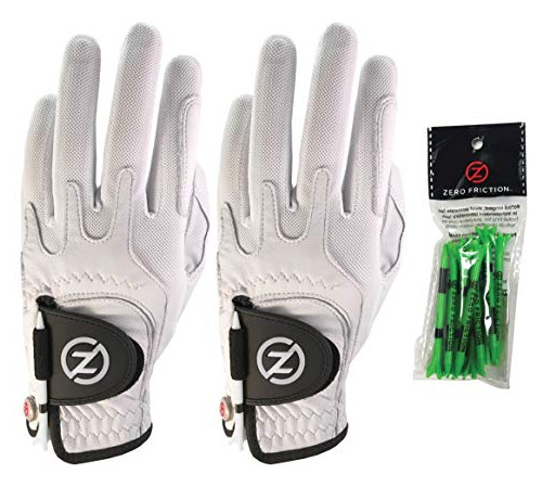 Guantes De Golf Cabretta Elite Zero Friction Para Hombre, Pa