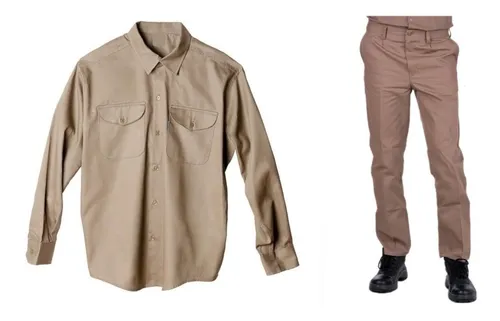 Conjunto Ropa De Trabajo Camisa + Pantalon Reforzado Hombre