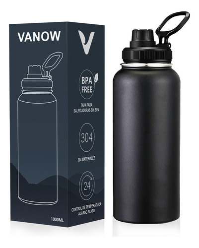 De Termo Vaso Botella Acero Inoxidable Con Fría/caliente 32
