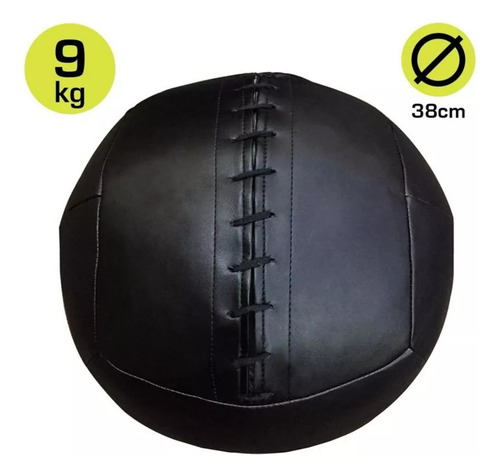 Pelota Medicinal Ejercicio Cardiovascular Y Fuerza 9 Kg Gym
