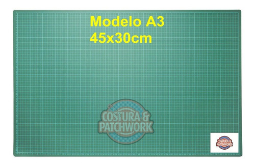 Base / Placa De Corte A3 45x30cm - Patchwork Scrapbook + Nf