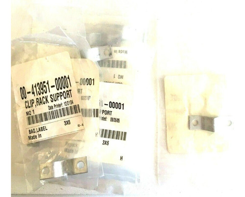 00-413951-00001 Clip Rack Support Vulcan Hart Lot Of 7 N Aac