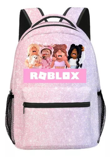 Kit 3: Bolsa Escolar Roblox, Mochila, Estojo De Lápis, Lante - R$ 201,31