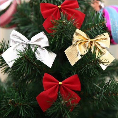 Lazos De Navidad Para Árbol Navideño, Moños De Colores | Cuotas sin interés Lazos De Navidad Para Árbol Navideño, Moños De Colores | Cuotas sin interés